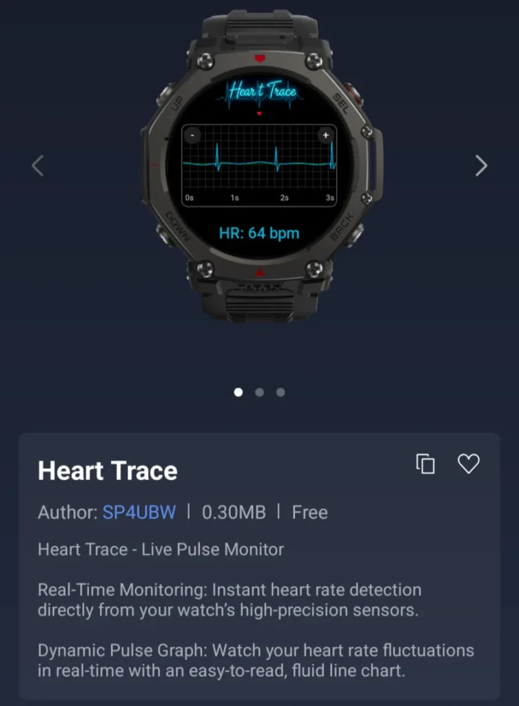 Amazfit Watches Mini Apps