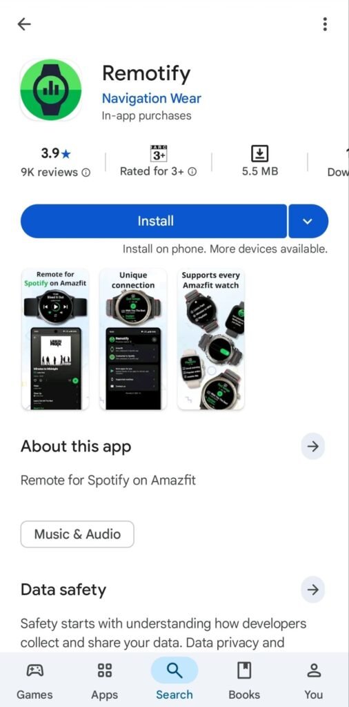 How to Use Spotify on Amazfit Bip 6