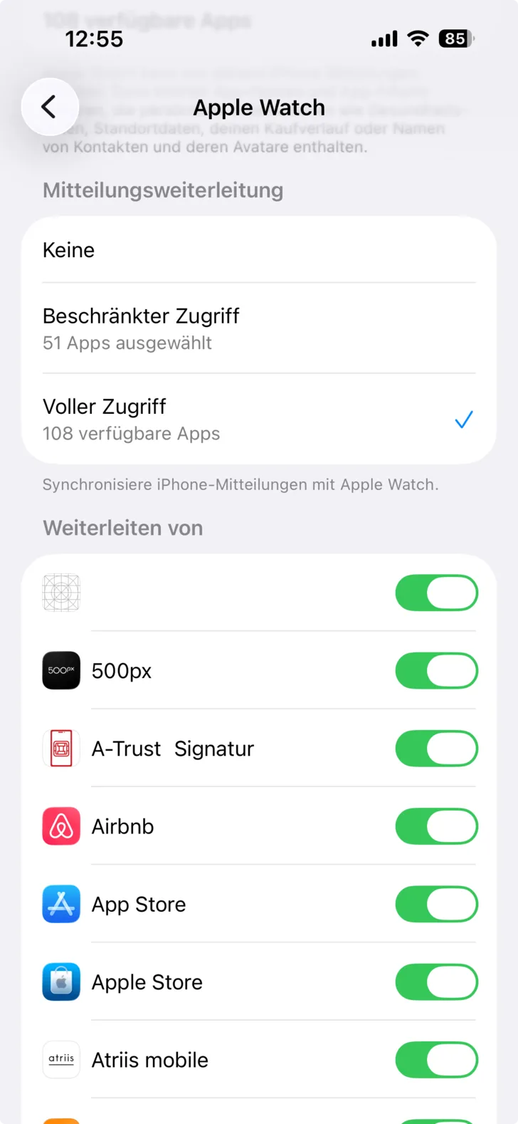 Amazfit Watch Smart Notifications